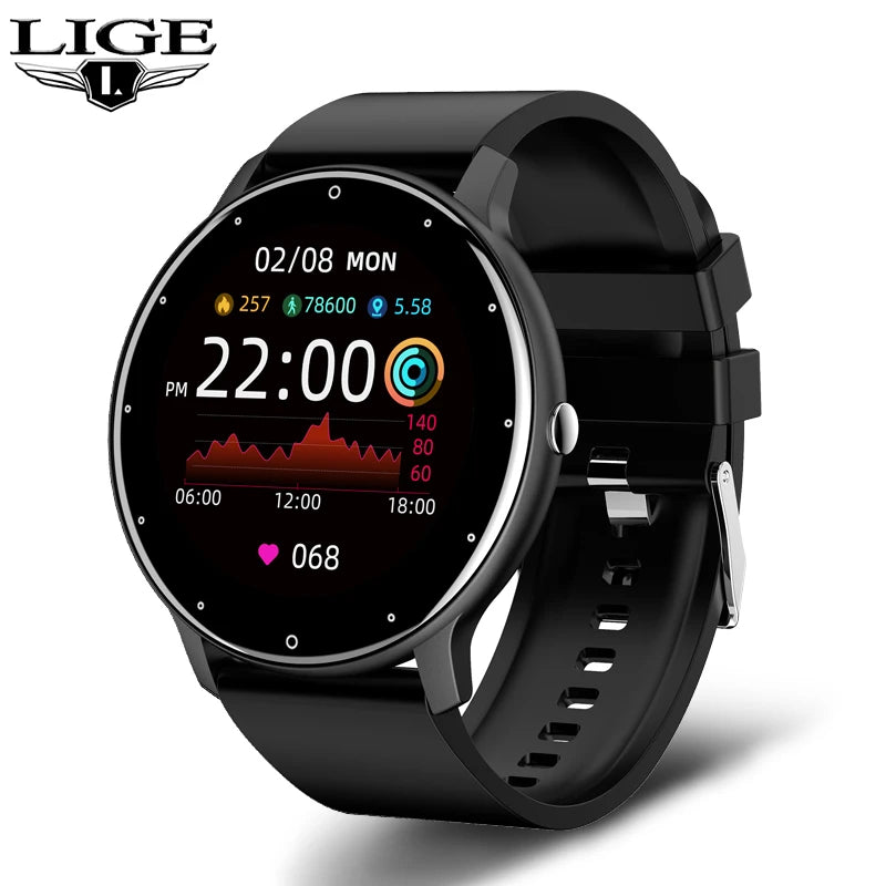 New Smart Watch Men and Women Sports Watch Blood Pressure Sleep Monitoring Fitness Tracker Android Ios Pedometer Smartwatch